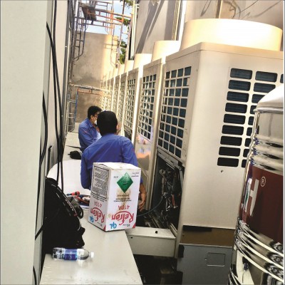 Lắp đặt máy lạnh trung tâm tại Bình Tân