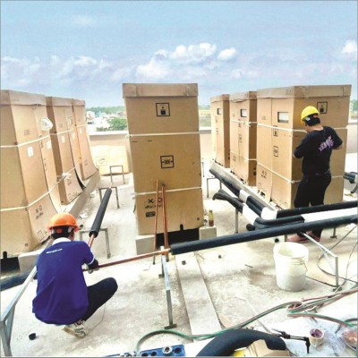 Lắp đặt máy lạnh trung tâm tại Sóc Trăng