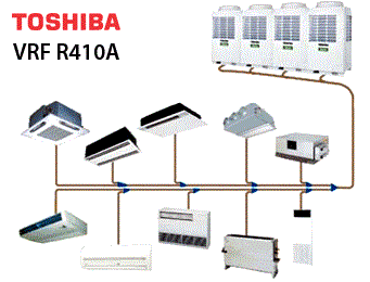 Điều hòa trung tâm SMMS VRF – Toshiba